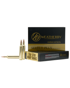Weatherby Select Plus  30-378 Wthby Mag 220 gr Hornady ELD-X 20 Bx/ 10 Cs