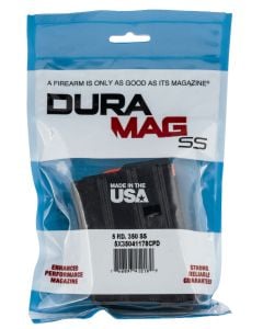 DuraMag SS Replacement Magazine Black with Black Follower Detachable 10rd 350 Legend for AR-15