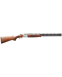 Charles Daly 12 Gauge with 28" Blued Barrel, 3" Chamber, 2rd Capacity, Silver Engraved Metal Finish, Walnut Stock & Single Selective Trigger Right Hand (Full Size)