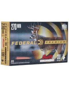 Federal Premium 270 Win. 130 Gr. Swift Scirocco II 20/Box