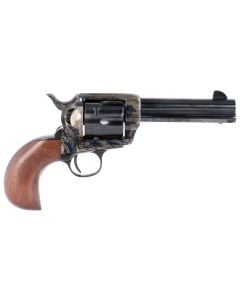 Taylors & Company 1873 Cattleman 45 Colt (LC) Caliber with 4.75" Blued Finish Barrel, 6rd Capacity Blued Finish Cylinder, Color Case Hardened Steel Frame 