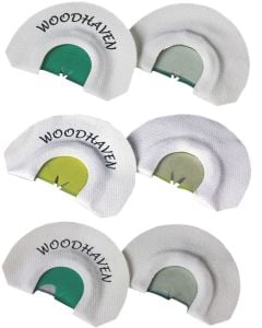 Woodhaven Top 3 Pro Pack Diaphragm Call Triple Reed Attracts Turkeys 