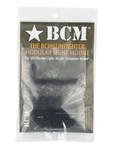 BCMGunfighter Modular Mount Fits Surefire Scout Lights 1913 Picatinny Rail/M-LOK Black Aluminum