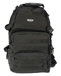 Rukx Gear Tactical 3 Day Water Resistant Black 600D Polyester