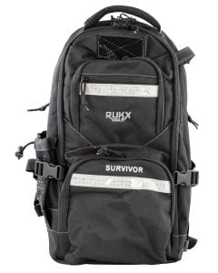 Rukx Gear Survivor Backpack Floatable Black 600D Polyester  