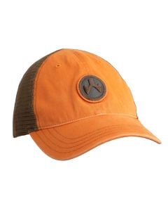 Magpul Icon Patch Trucker Hat Orange/Brown Adjustable Snapback OSFA Unstructured