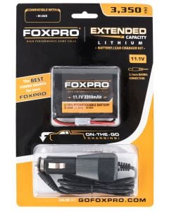 Foxpro Battery/Car Charger 11.1V 3350 mAh 