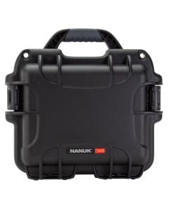 Nanuk 905 Waterproof Black Resin with Foam Padding & Airline Approved 9.40 L x 7.40" W x 5.50" H Interior Dimensions"