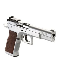 Tanfoglio IFG Defiant Limited Pro 9mm Luger Caliber with 4.80" Barrel, 19+1 Capacity, Overall Hard Chrome Finish Steel