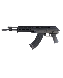 M+M M10X Semi-auto Pistol 7.62X39mm 30Rd 12.5" AK-style Gas Piston Operation Muzzle Device Top Rail Black M10XP
