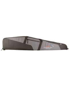 Ruger American Rifle Case  46" Gray Endura with Black Panel, Foam Padding & Accessory Pocket