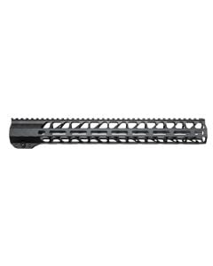 Battle Arms Development Workhorse Handguard 15" M-LOK, Free-Floating Style Made of 6061-T6 Aluminum with Black Anodized Finish for AR-15, AR-10