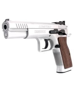 Tanfoglio IFG Defiant Limited Pro 38 Super Caliber with 4.80" Barrel, 17+1 Capacity, Overall Hard Chrome Finish Steel, Beavertail Frame