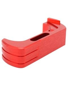 Cross Armory Magazine Catch Red Anodized for Most Glock Gen4-5