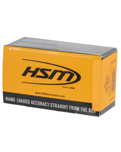 HSM Training  40 S&W 180 gr Plated Round Nose Flat Point (RNFP) 50 Bx/ 20 Cs