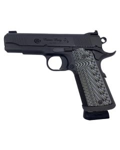 Colt Mfg Custom Carry Limited 9mm Luger Pistol 4.25" Black/Gray G10 Grip O4042CS