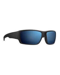 Magpul MAG1132-1-001-2020 Ascent Eyewear Polarized, Scratch Resistant Bronze Blue Mirror Lens with Black Wraparound Frame for Adults