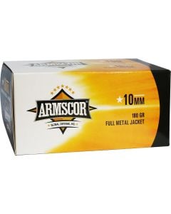 Armscor Precision Value Pack 10mm Auto 180 gr Full Metal Jacket (FMJ) 100/Box