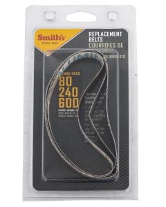 Smiths Products Replacement Belts Cordless Knife & Tool Sharpener Fine/Medium/Coarse Diamond Sharpener 3 Belts
