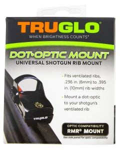 TruGlo Universal Shotgun Rib Mounts Black Trijicon RMR 