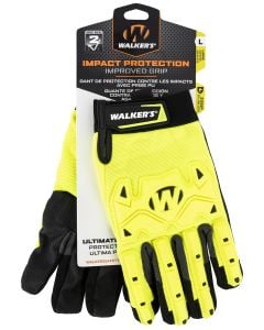 Walker's Impact Resistance Gloves Yellow/Black Large