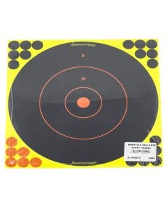 Birchwood Case Shoot-N-C Bull's-Eye Bullseye Adhesive Paper Target 12" 50 Per Pkg
