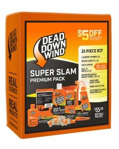 Dead Down Wind Super Slam Premium Kit Scent Elimination Kit Odor Eliminator Unscented Scent