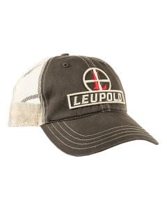 Leupold Reticle Trucker Hat Brown/Khaki