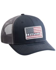 Leupold Flag Trucker Hat Navy/Gray