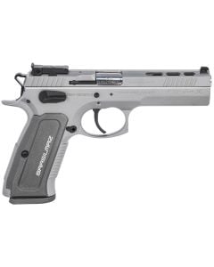 SAR USA K12 Sport X Duty 9mm Luger Pistol 4.70" Matte Stainless K12STSPX