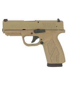 Bersa  BPCC Concealed Carry 9mm Luger Caliber with 3.30" , 8+1 , Flat Dark Earth  