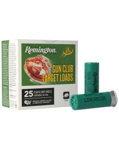 Remington Gun Club Target Shotshell 12 GA 2.75" 1-1/8 oz. 8 Shot 25/Box