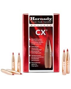 Hornady CX  30 Cal 165 gr Copper Solid 50 Per Box