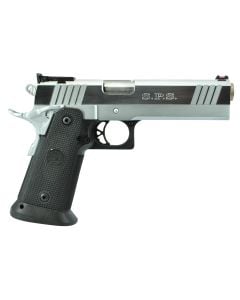 TriStar SPS Pantera 1911 9mm Luger Caliber with 5" Barrel, 18+1 Capacity, Overall Chrome Finish Steel, Beavertail Frame