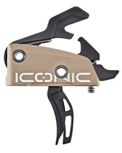 Rise Armament Iconic  Two-Stage Curved Trigger for AR-15, AR-10