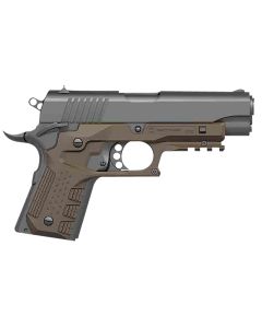 Recover Tactical Grip & Rail System Tan Polymer Picatinny for Compact 1911