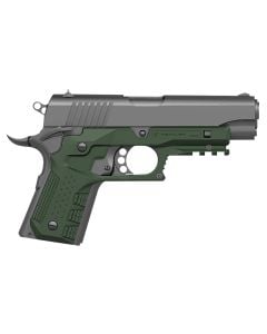 Recover Tactical Grip & Rail System Green Polymer Picatinny Compact 1911