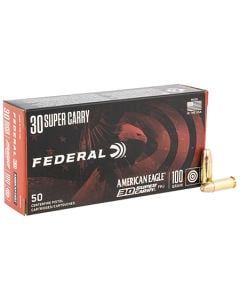 Federal American Eagle 30 Super Carry 100 Gr. Full Metal Jacket 50/Box