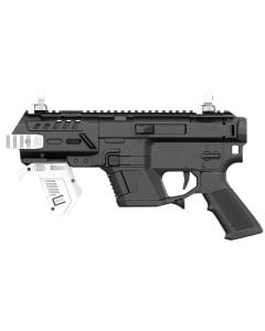 Recover Tactical AR Platform Conversion Kit (Without Brace) Black Polymer with Picatinny Mounts for Glock