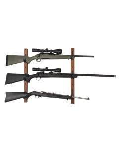 Allen Gun Collector 3 Gun Rack 3 Rifle/Shotgun Brown/Black Wood/Steel