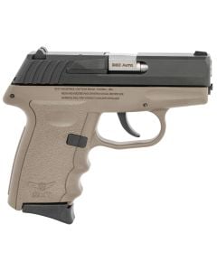 SCCY Industries CPX-3 Sub-Compact Frame 380 ACP 10+1, 3.10" Stainless Quadlock Barrel, Black Nitride 