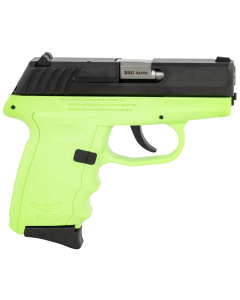 SCCY Industries CPX-3 380 ACP 3.10" Pistol Lim Green/Black CPX-3CBLG