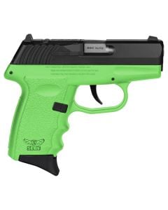 SCCY Industries CPX-3 Red Dot Ready 380 ACP Pistol 2.96" Lime Green CPX3CBLGRDRG3