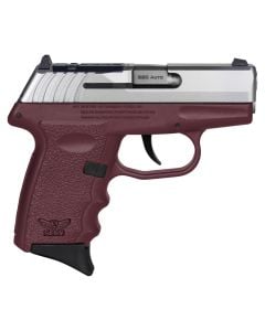SCCY Industries CPX-3 Red Dot Ready 380 ACP Pistol 2.96" Crimson Red CPX3TTCRRDRG3