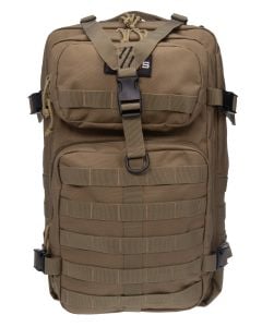 G*Outdoors Tactical Bugout Computer Backpack Tan Polyester for 2 Pistols & Magazines