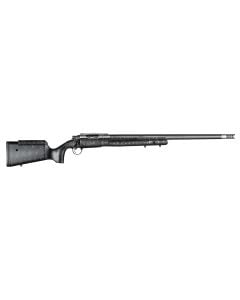 Christensen Arms ELR 338 Lapua Mag Rifle 3+1 27" Target Profile Carbon Fiber Barrel, Black Nitride Finish, Black with Gray Webbing Stock 8010700300
