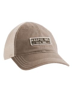 Magpul Established Garment Trucker Hat Driftwood Adjustable Snapback OSFA Embroidered Patch
