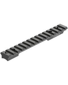 Leupold  BackCountry Base For Rifle Nosler 21 Cross-Slot For Short Action 20 MOA Matte Black Aluminum