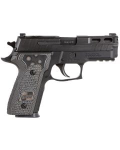 Sig Sauer P229 Pro 9mm Luger Pistol 3.90" Black/G10 Piranha G-Mascus Grip E29R9BXR3PROR2