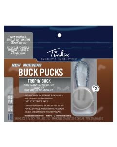Tinks BL Trophy Buck Pucks Synthetic Deer Attractant Urine Scent 3 Per Pkg
